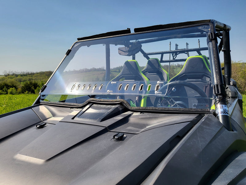 Load image into Gallery viewer, Honda Talon 4-Seater - 1 Pc Windshield w/Vent, Clamp, and Hard Coat Options
