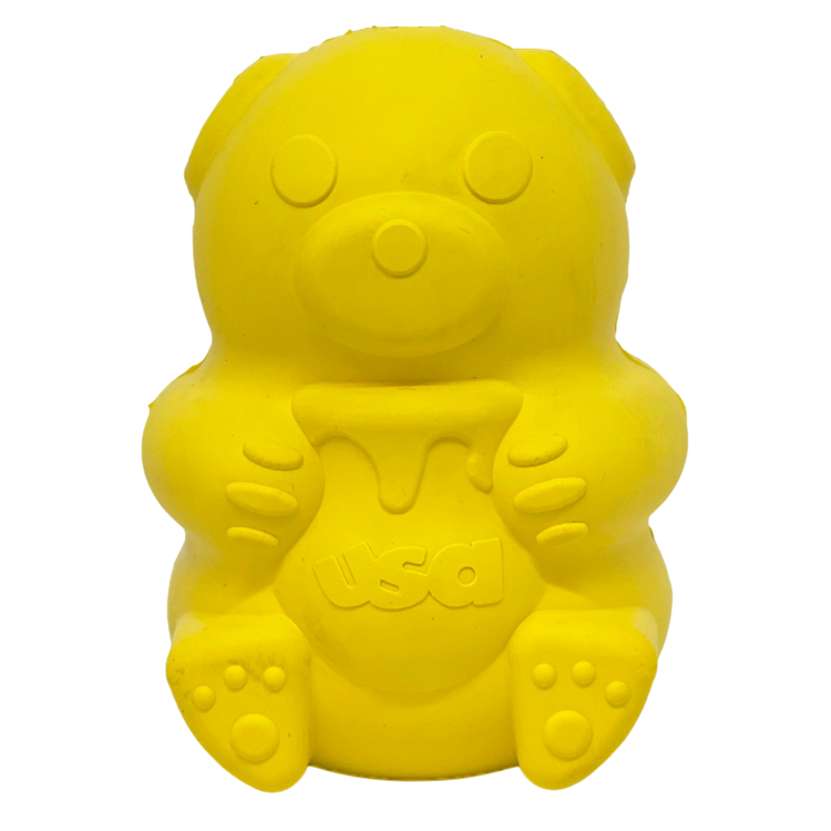Load image into Gallery viewer, Honey Bear eDispenser - Durable Rubber Treat Dispenser for Dogs | USA Made
