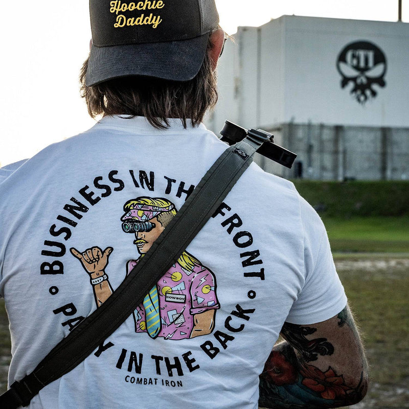 Load image into Gallery viewer, Business In The Front. Party In The Back. Party Men&#39;s T-Shirt
