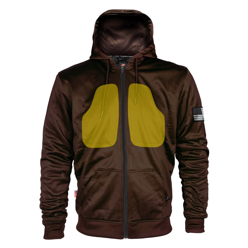 Load image into Gallery viewer, ‌Brown Solid Ultra Protective Hoodie
