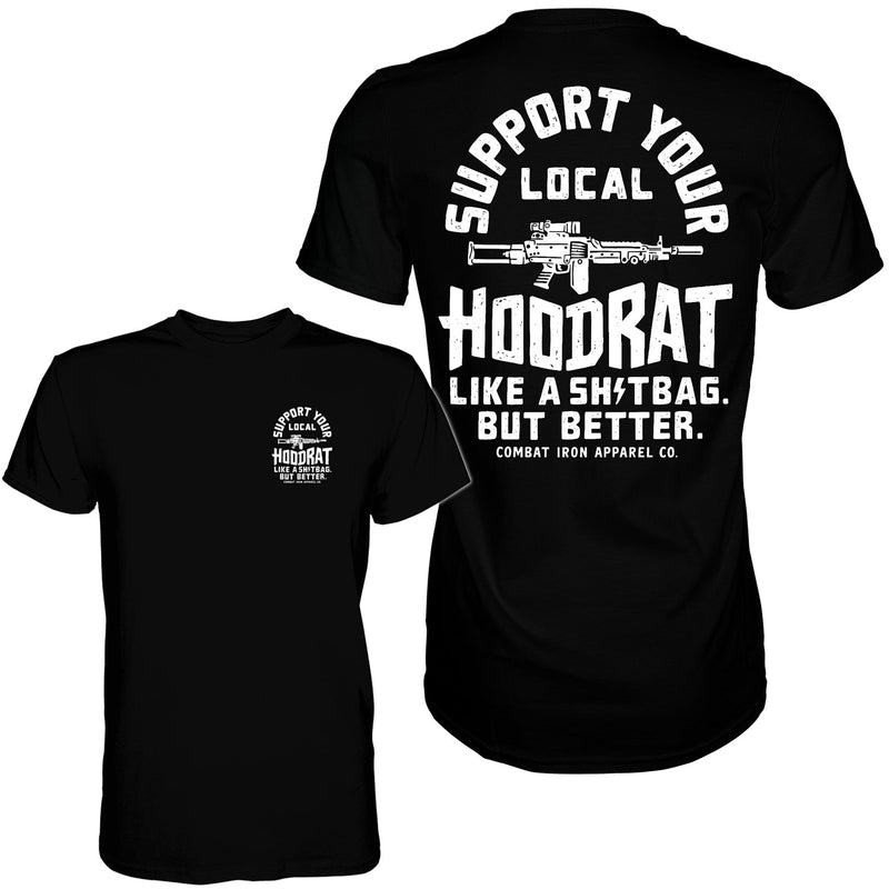 Load image into Gallery viewer, Support Your Local Hoodrat Men's T-Shirt
