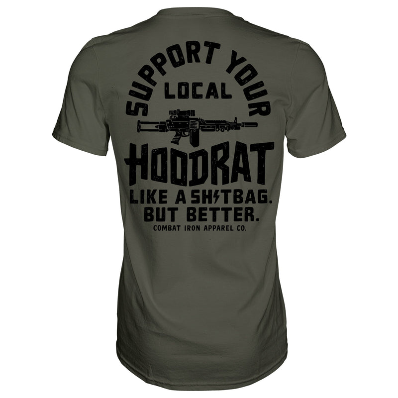 Load image into Gallery viewer, Support Your Local Hoodrat Men's T-Shirt
