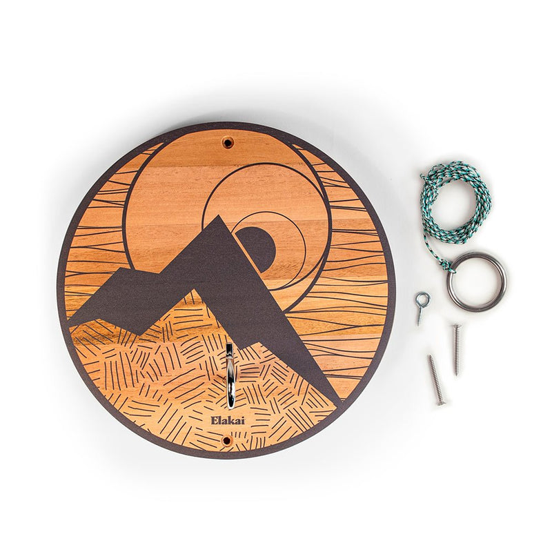 Load image into Gallery viewer, Hook and Ring Toss Game with Natural Wood Finish
