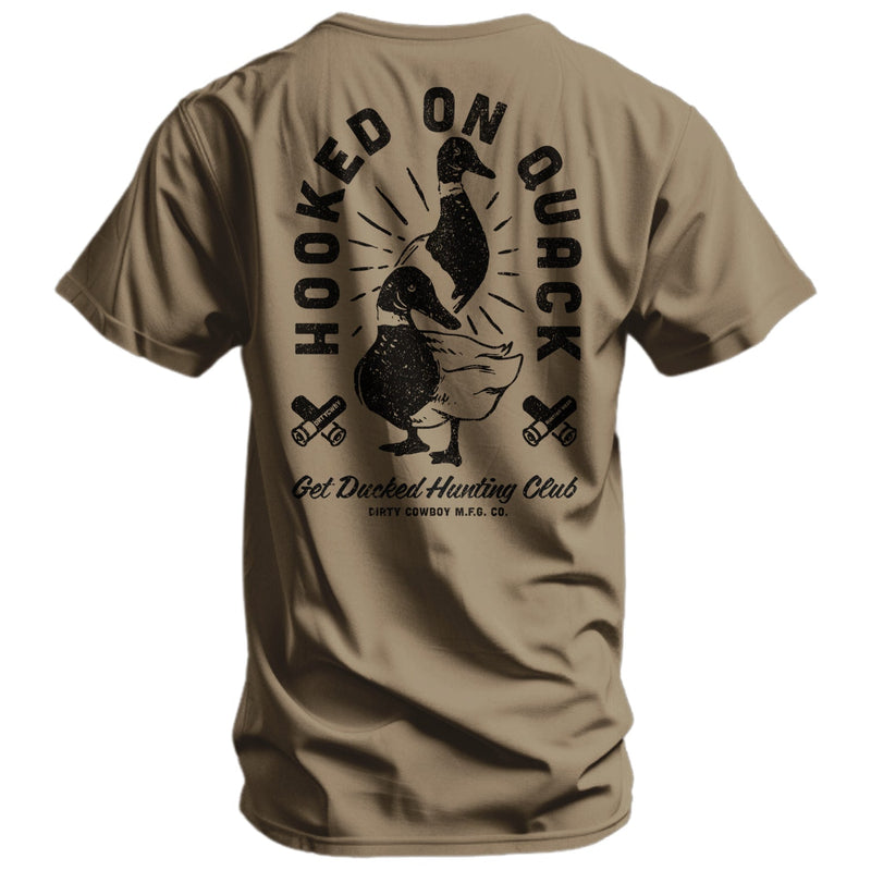 Load image into Gallery viewer, Hooked On Quack Hunter &#39; Get Ducked&#39; Men&#39;s T-Shirt
