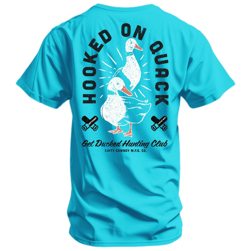 Load image into Gallery viewer, Hooked On Quack Hunter &#39; Get Ducked&#39; Men&#39;s T-Shirt
