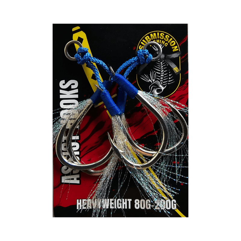 Load image into Gallery viewer, Submission Assist Hooks – BKK Saltwater Slow Pitch Jigging Hooks

