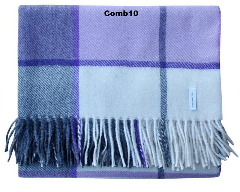 Load image into Gallery viewer, Horizon Stripe Alpaca Throw
