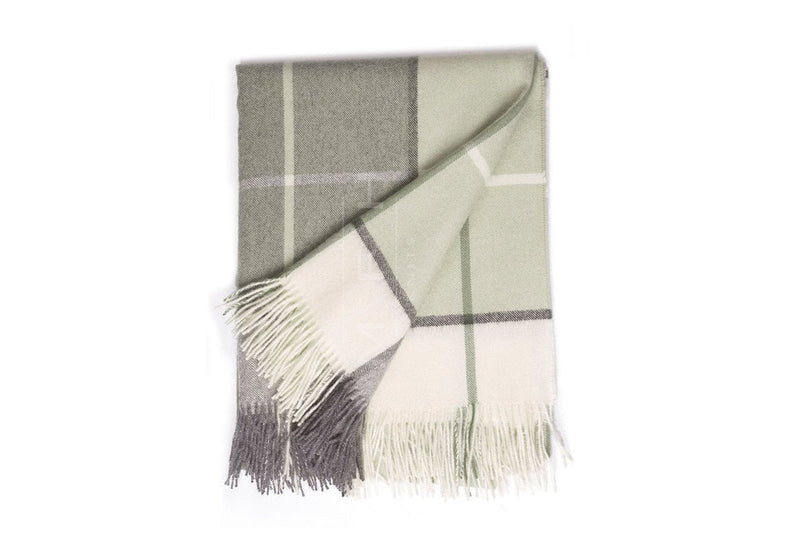 Load image into Gallery viewer, Horizon Stripe Alpaca Throw

