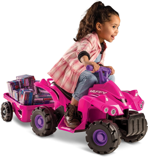 Load image into Gallery viewer, Hot Pink Mini Quad Electric Ride on Car for Kids
