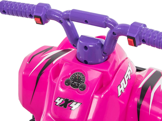 Hot Pink Mini Quad Electric Ride on Car for Kids