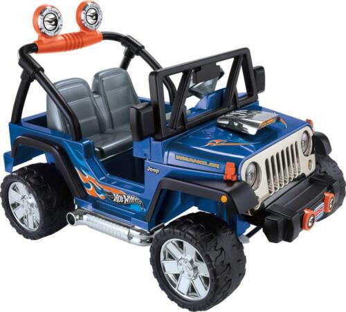 Load image into Gallery viewer, Hot Wheels Jeep Wrangler 12V Ride-On Vehicle by Power Wheels
