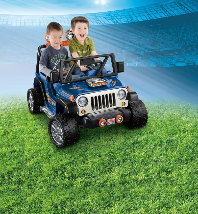 Load image into Gallery viewer, Hot Wheels Jeep Wrangler 12V Ride-On Vehicle by Power Wheels
