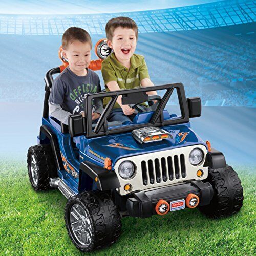 Hot Wheels Jeep Wrangler by Fisher-Price: Power Wheels Edition