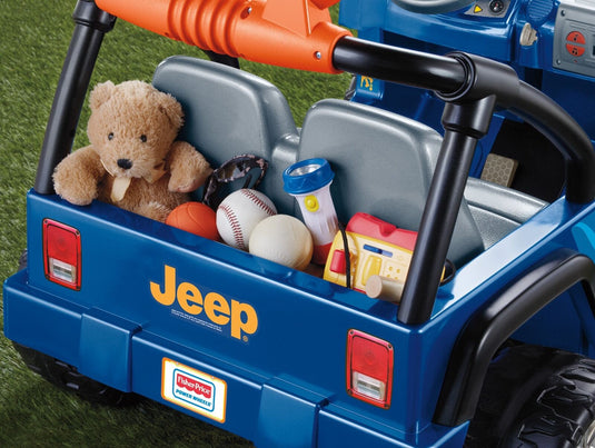 Hot Wheels Jeep Wrangler by Fisher-Price: Power Wheels Edition