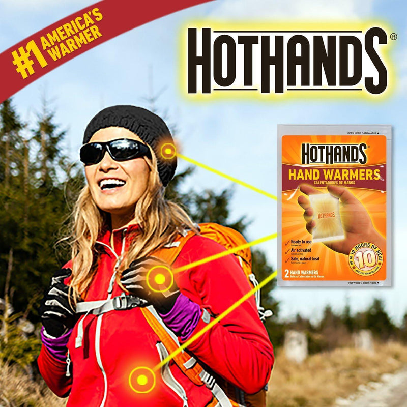 Load image into Gallery viewer, HotHands Hand Warmers - Long Lasting Safe Natural Odorless Air Activated Warmers - Up to 10 Hours of Heat - 40 Pair Box
