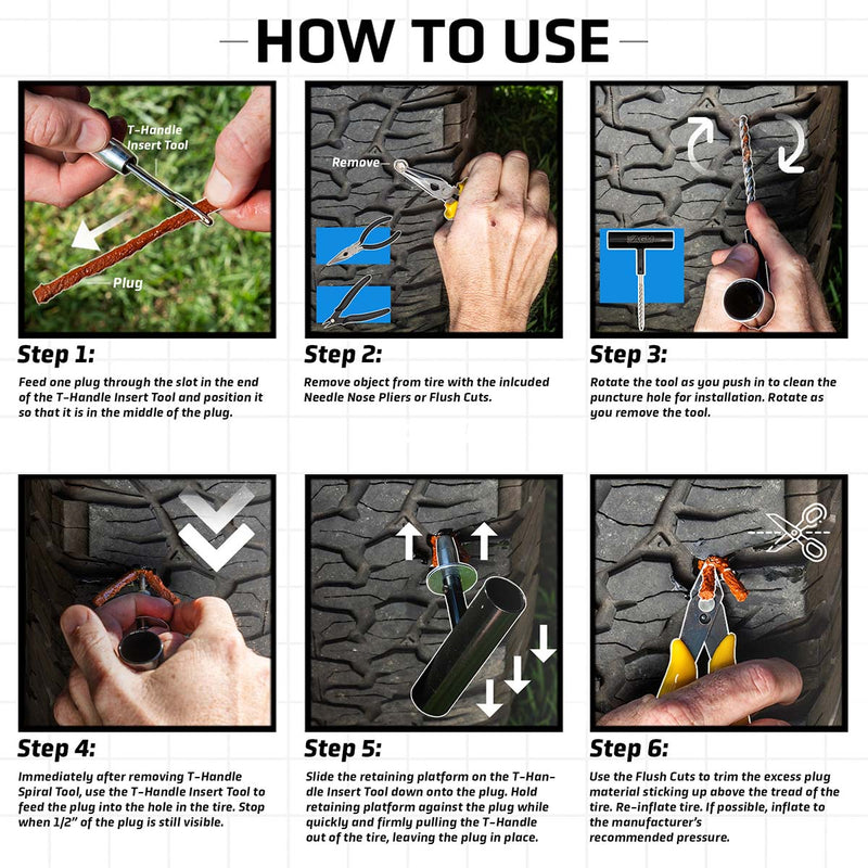 Load image into Gallery viewer, Plug n Play Tire Repair Kit
