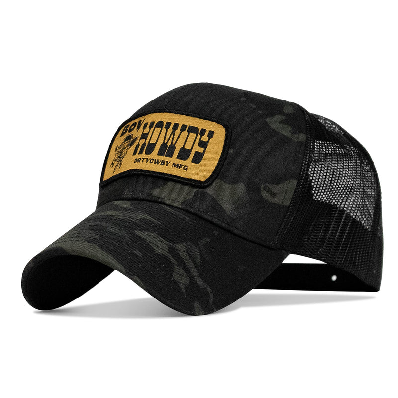 Load image into Gallery viewer, Boy Howdy Western Patch Snapback Hat
