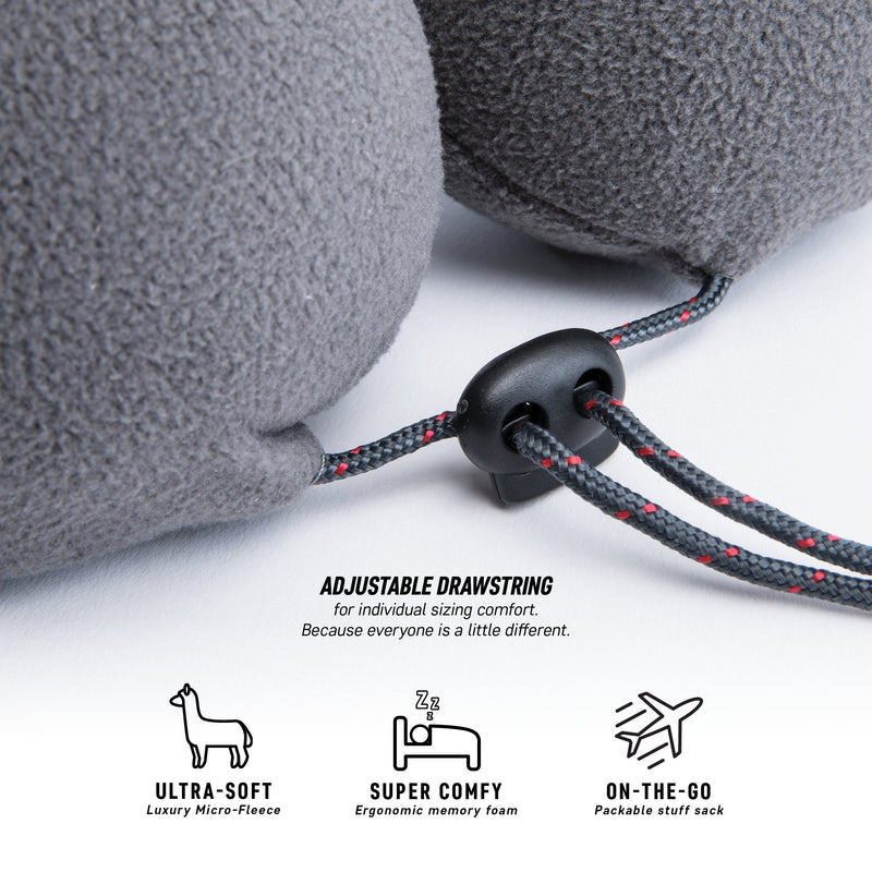 Load image into Gallery viewer, Hooded Travel Neck Pillow
