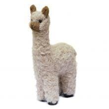 Load image into Gallery viewer, Huacaya Alpaca Felted Ornament
