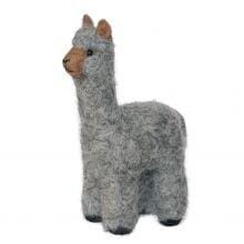 Load image into Gallery viewer, Huacaya Alpaca Felted Ornament
