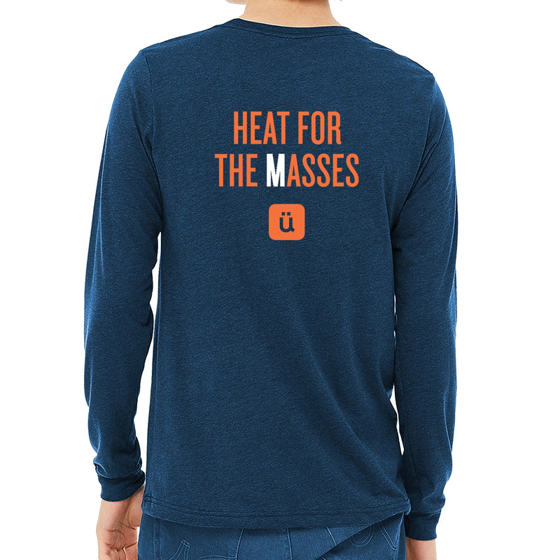 Load image into Gallery viewer, Unisex hüga long sleeve shirt / HEAT FOR THE MASSES
