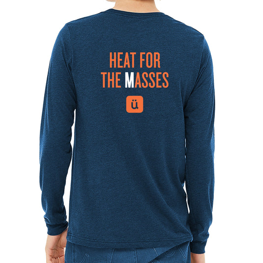 Unisex hüga long sleeve shirt / HEAT FOR THE MASSES