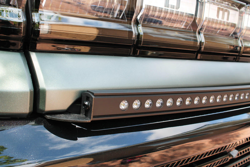 Load image into Gallery viewer, 2022+ GMC Hummer EV Bumper 40in Light Bar - Slim
