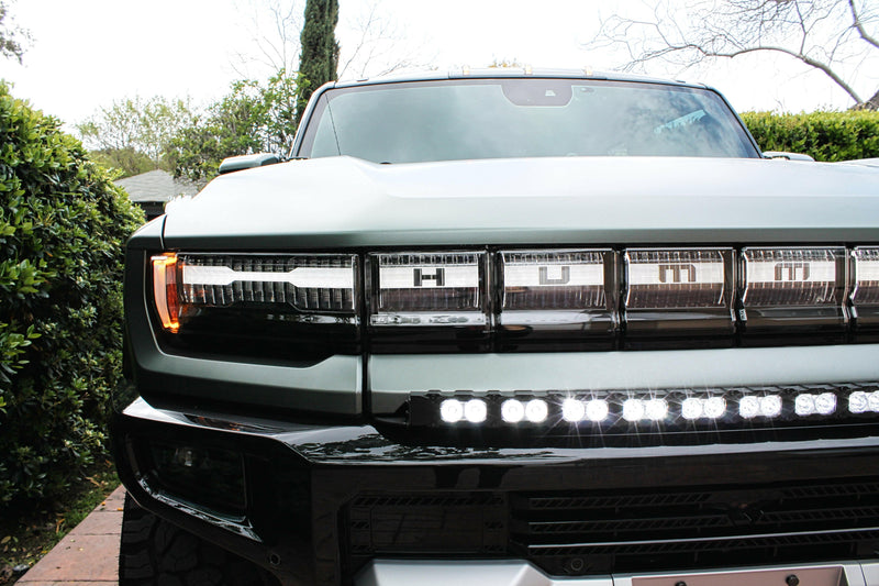 Load image into Gallery viewer, 2022+ GMC Hummer EV Bumper 40in Light Bar-PRO
