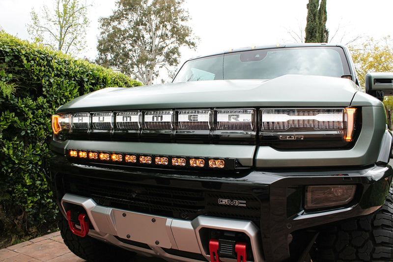 Load image into Gallery viewer, 2022+ GMC Hummer EV Bumper 40in Light Bar-PRO
