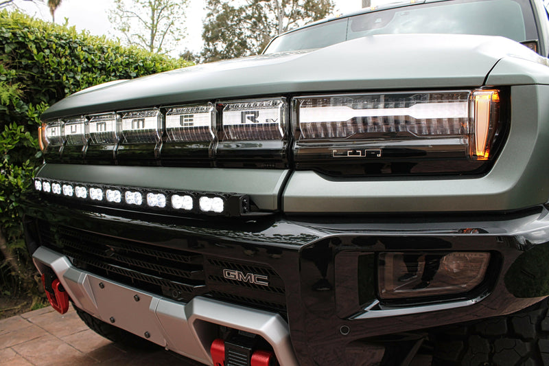 Load image into Gallery viewer, 2022+ GMC Hummer EV Bumper 40in Light Bar-PRO
