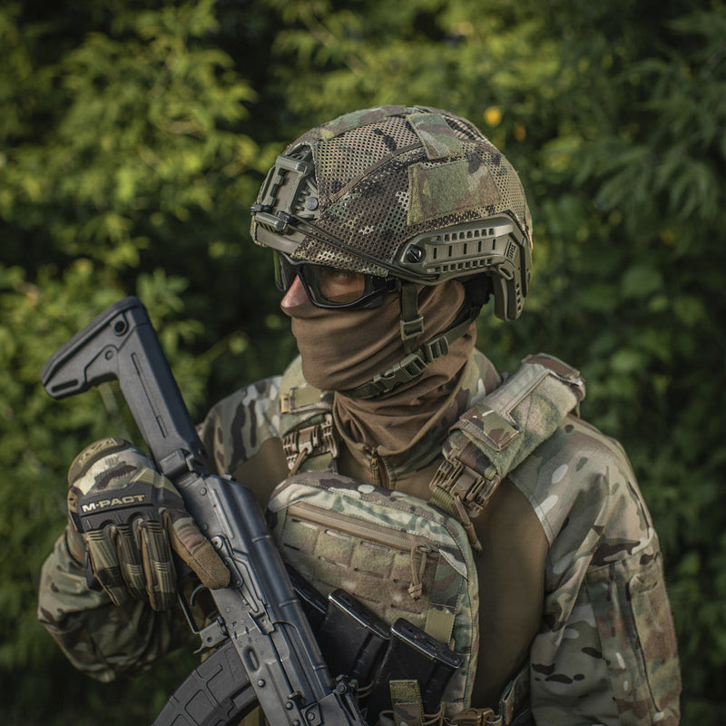 Load image into Gallery viewer, M-Tac Helmet Cover with Shroud Port
