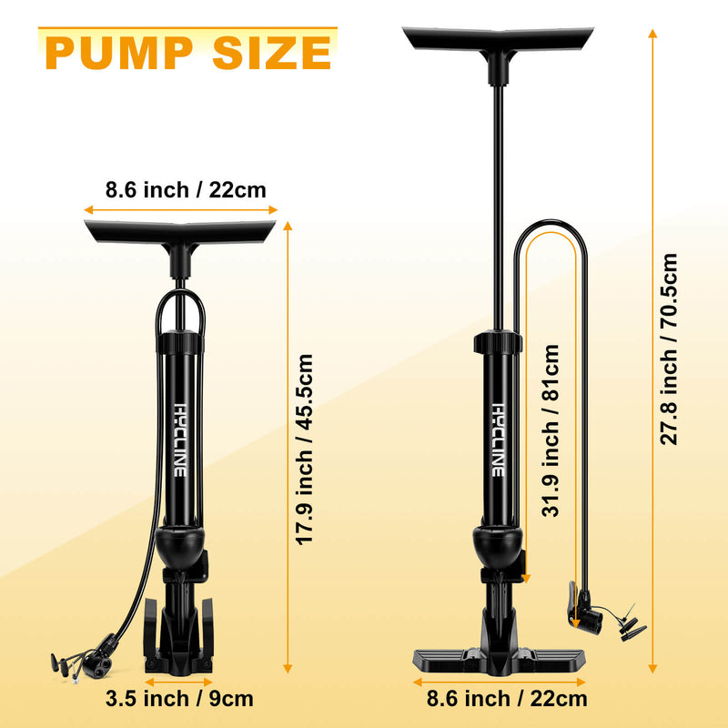 Load image into Gallery viewer, Air-Pro Bike Pump
