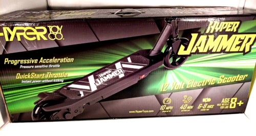 Load image into Gallery viewer, Hyper Toys 12V Jammer Electric Scooter for Kids, Suitable for Ages 8 and Up
