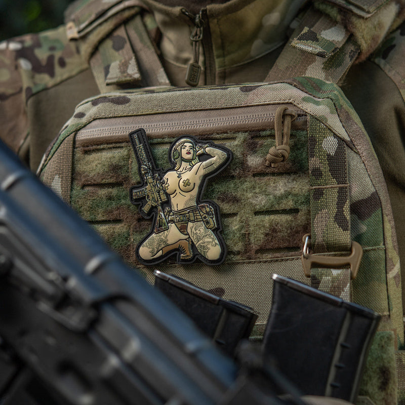 Load image into Gallery viewer, M-Tac Morale Patch Tactical Girl
