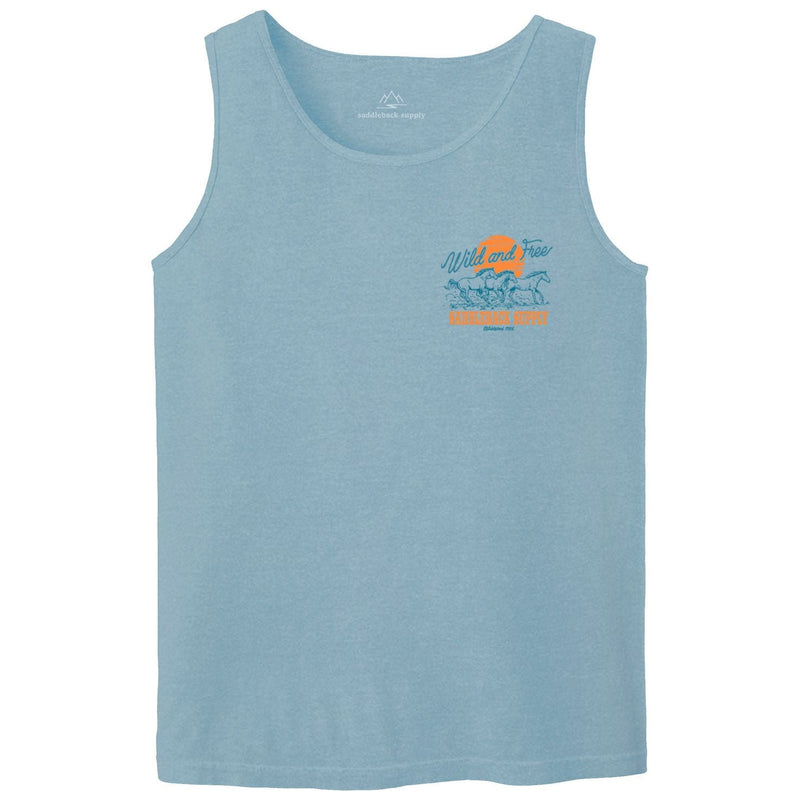 Load image into Gallery viewer, Wild and Free Pigment Tank Top
