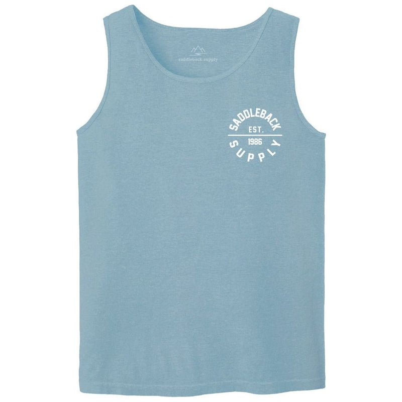 Load image into Gallery viewer, Classic Circle Pigment Tank Top
