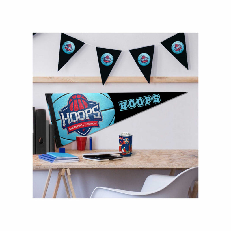 Load image into Gallery viewer, Custom Basketball Pennant (3 Pieces)
