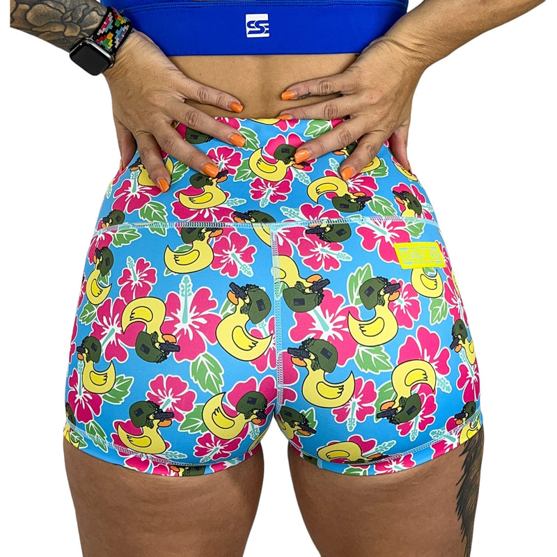 Load image into Gallery viewer, Ladies Seamless Front Performance Training Shorts V3
