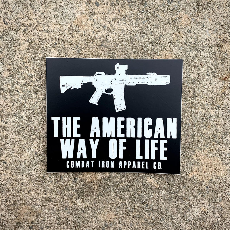 Load image into Gallery viewer, THE AMERICAN WAY OF LIFE V3 Decal

