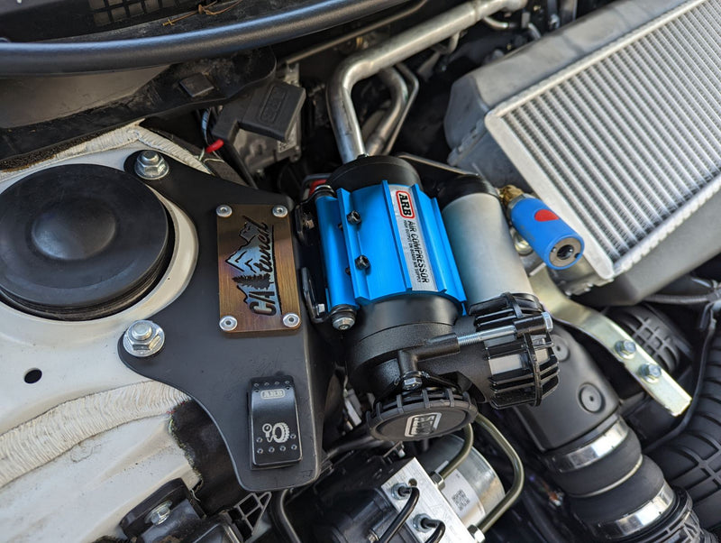 Load image into Gallery viewer, CAtuned Off-Road ARB Compact Air Compressor with Mount and Air Fitting Kit for Subaru Outback
