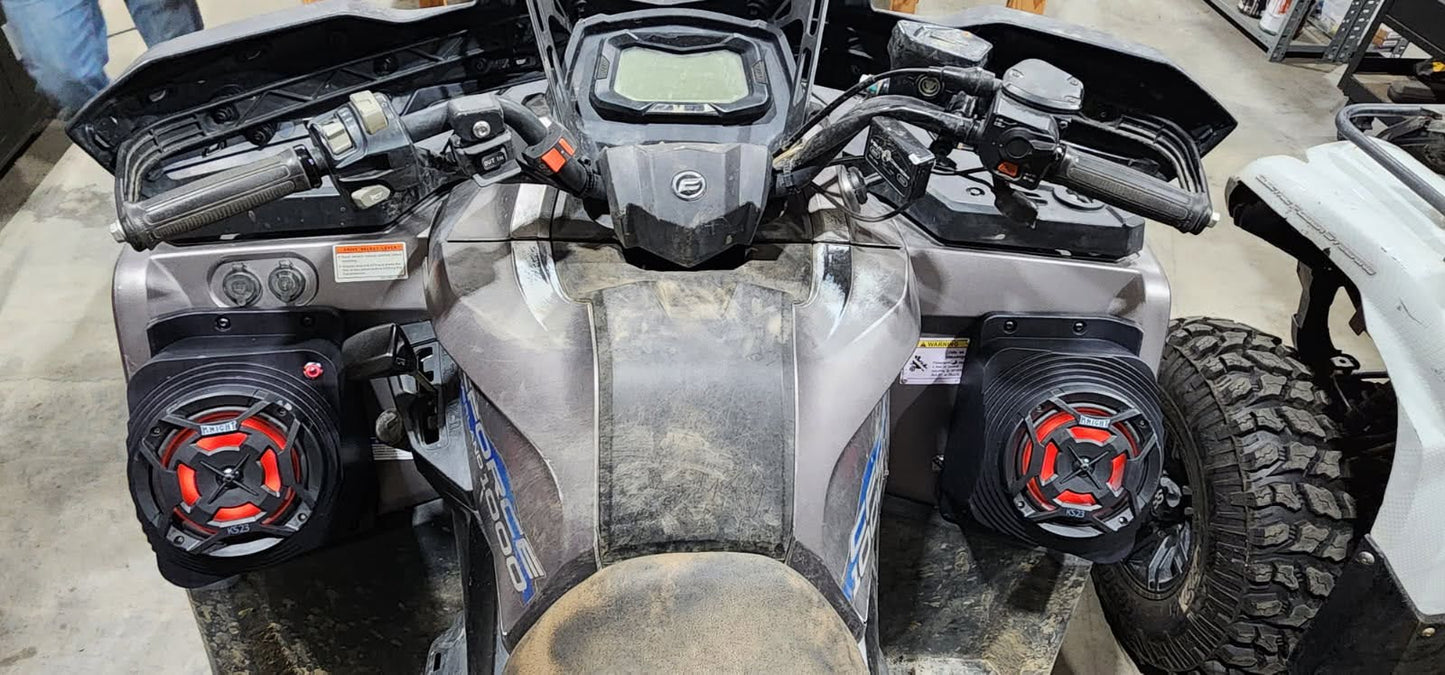 2019 to 2023 CFMOTO CForce 800/1000 Fender Speaker Housings Only