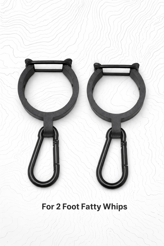 2" Fatty Whip Flag Clips