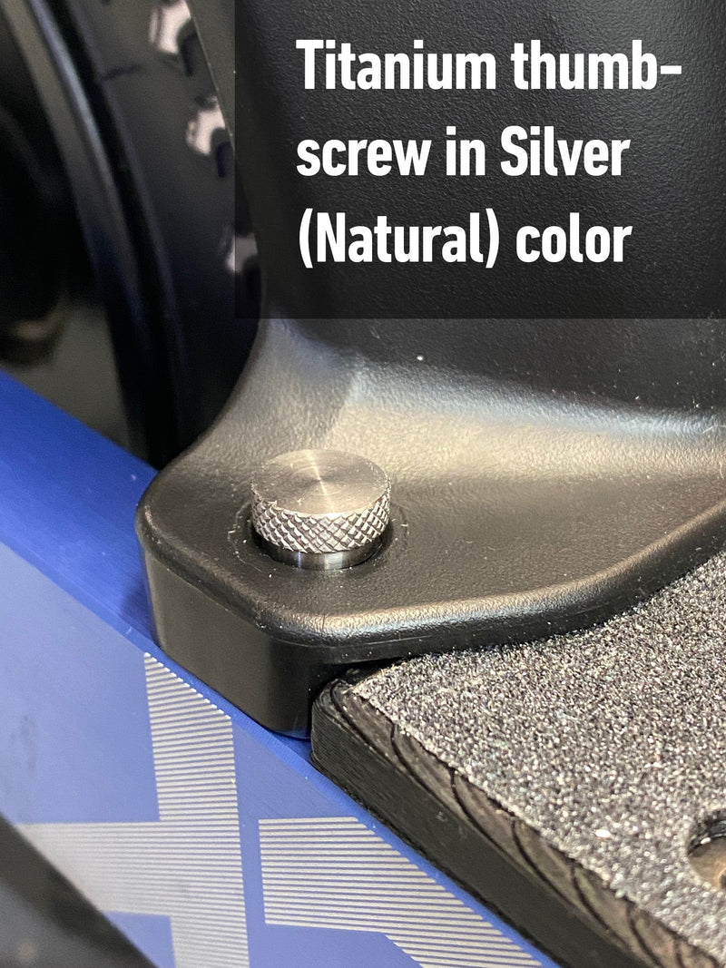 Load image into Gallery viewer, Titanium Thumbscrews for Contour™ Fender
