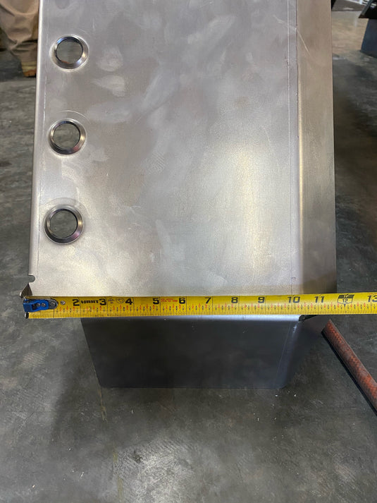 Heavy Duty Weld on DIY Drive Over Trailer Fender Kit Bare Steel - Pair