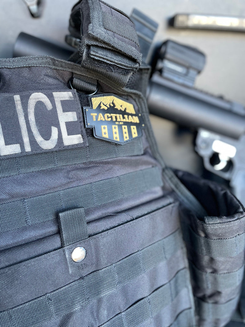 Load image into Gallery viewer, Tactilian Coyote Tan Stars and Stripes PVC Patch
