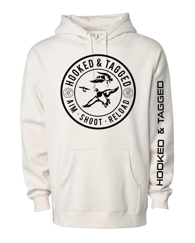 Load image into Gallery viewer, Aim. Shoot. Reload. Hoodie
