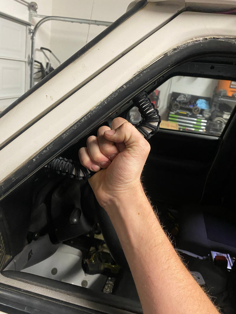 Load image into Gallery viewer, A Pillar Grab Handle Kit for Jeep XJ Cherokee
