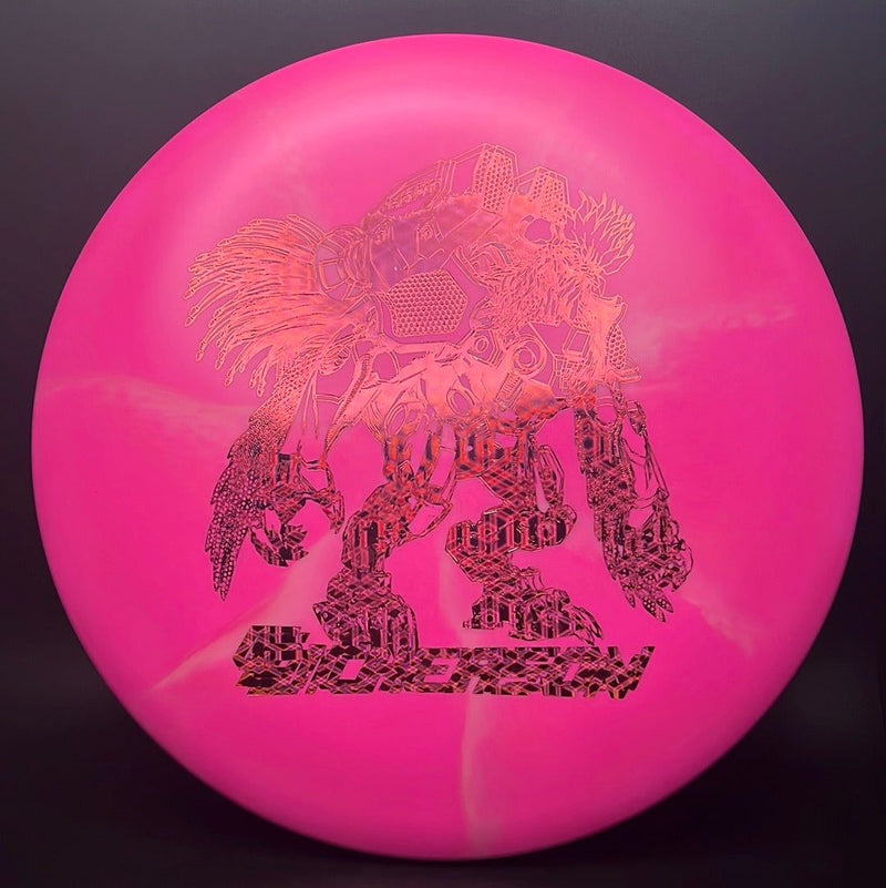 Load image into Gallery viewer, Swirl ESP Buzzz - Double Stamp! Chris Dickerson Robot Chicken 2023
