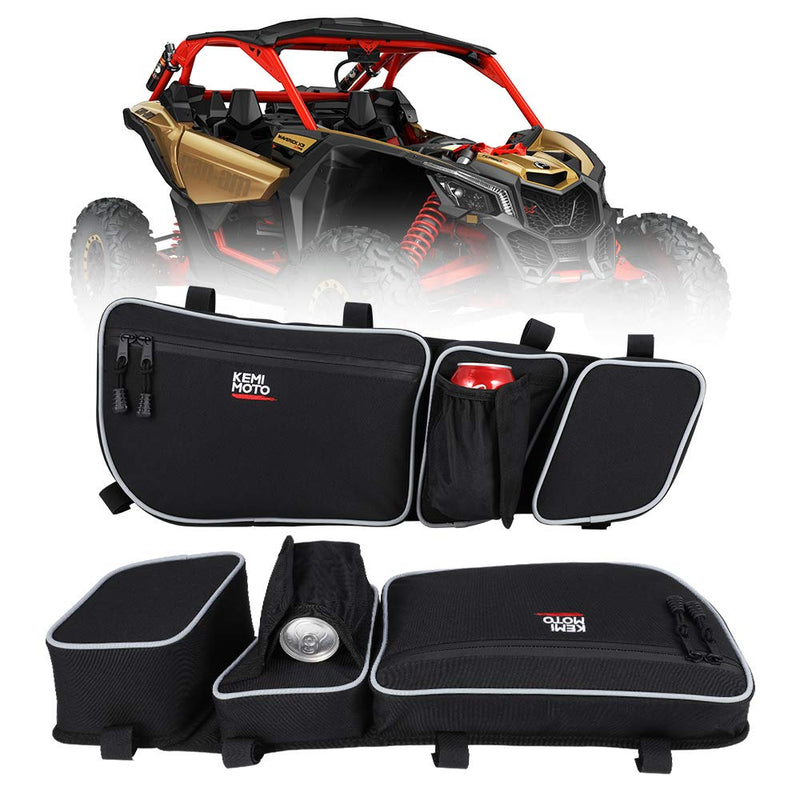 Load image into Gallery viewer, Storage Door Bags with Removable Knee Pad for Can Am Maverick X3
