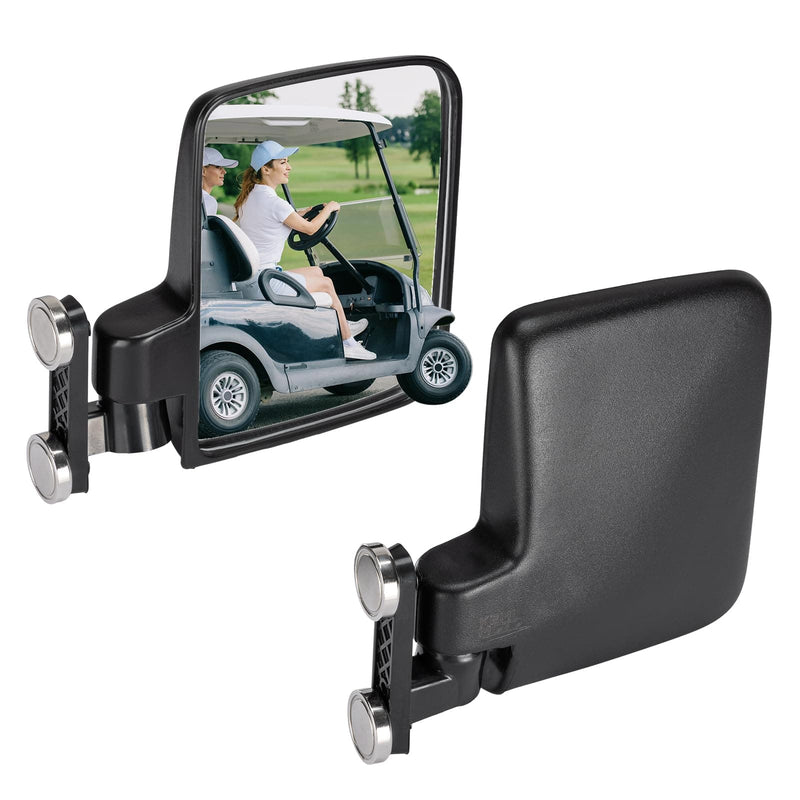 Load image into Gallery viewer, 220Lbs Magnetic Side Mirrors for UTV Golf Cart Tractor Forklifts
